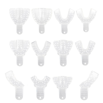 EXCELLENT-CRYSTAL™ Dental Impression Trays -  12/Bg 