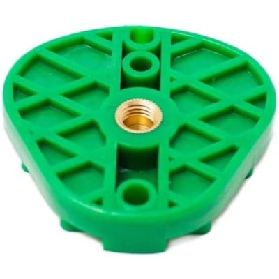 Mounting Plates Green, 10/Pk - AmeriCa Goods 