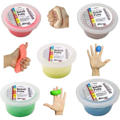 Therapy Putty 4oz, 5/Pk  - AmeriCan Goods 