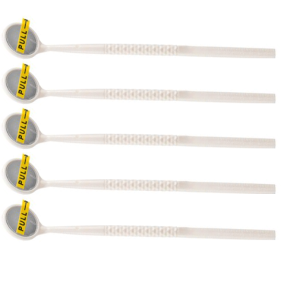 Mouth Mirrors, Disposable, 100/Bag - AmeriCan Goods 