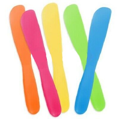Neon Mixing Spatulas 12/pk - AmeriCan Goods 